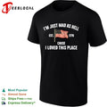 I am just mad as hell cause loved this place est 1776 American flag shirt