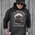 I'd Rather be Fishing DTF Transfers - THIS IS NOT A SHIRT Hoodie, Sweatshirt | RetroVerseTees.com
