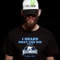 I heard what you did... Call me -  Men's Funny T-Shirt - Men's Top with Funny Graphic Design