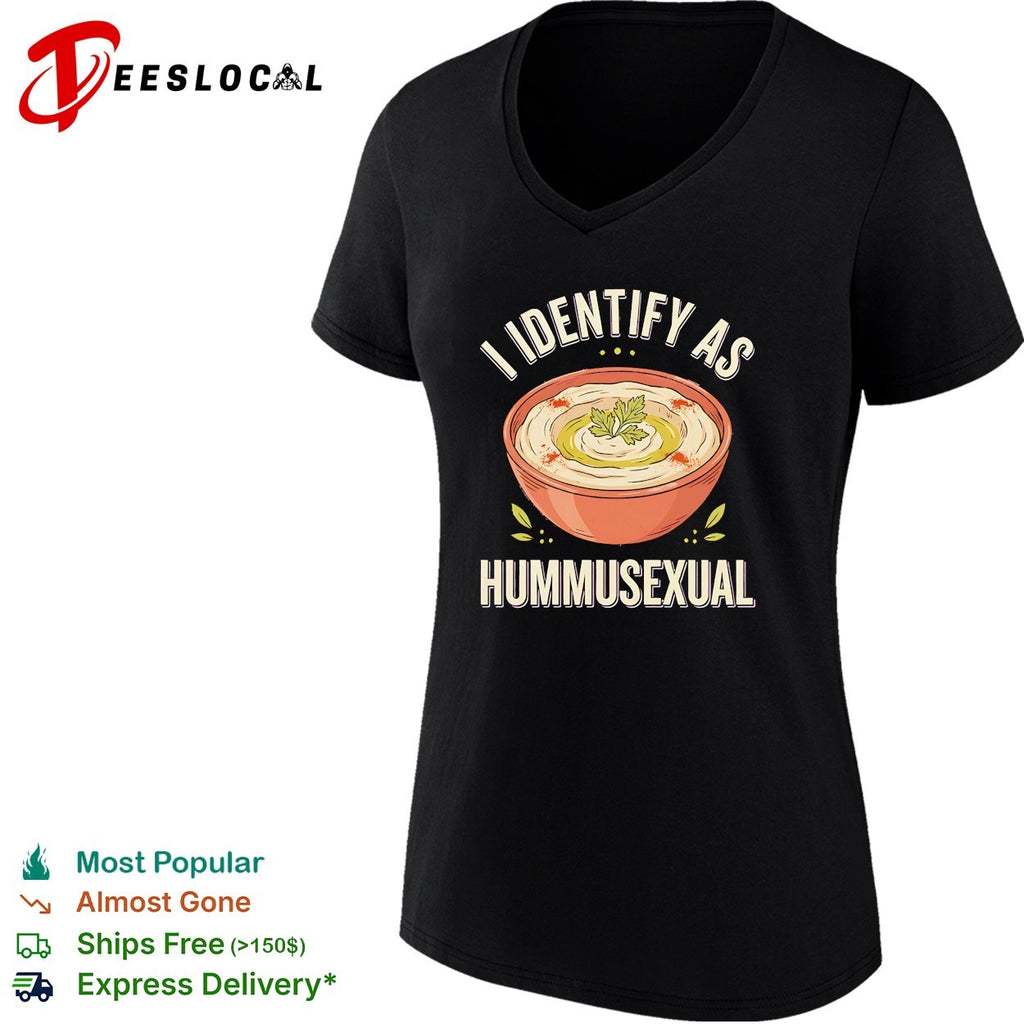 I identify as hummusexual hummus bowl shirt