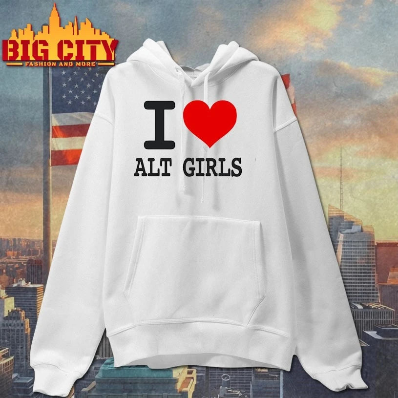 I love alt girls funny shirt