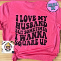I love my husband T-shirt Crew Neck Hoodie, Sweatshirt | RetroVerseTees.com