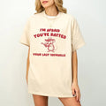 I'm Afraid You've Ratted Your Last Tatouille Shirt | Unhinged Shirt, Meme Shirt, Funny Shirt Gift, Sarcastic Shirt, Funny...