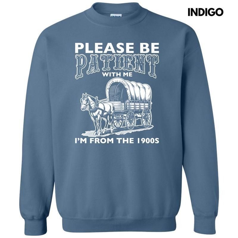 I'm From The 1900s Sweatshirt 'NLB' T-Shirts, Hoodie | RetroVerseTees.com