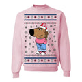 I'm Just a Chill Girl My New Character, Santa Dog Viral Meme Coin CHILLGIRL Funny Internet Memes Unisex Ugly Christmas...