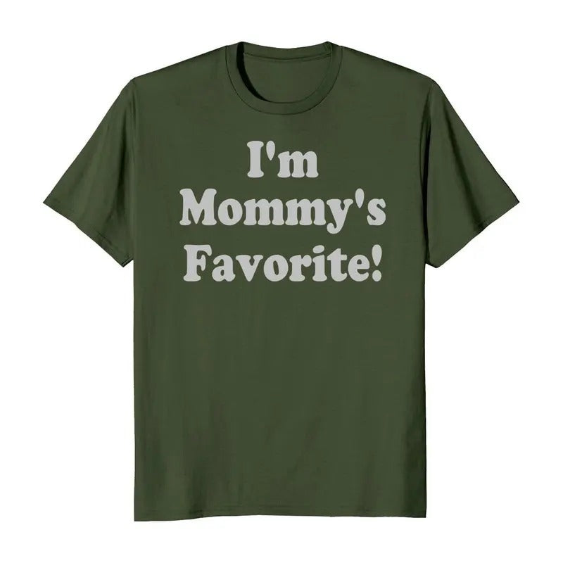 I'm Mommy's Favorite Funny Men's T-Shirt Casual Classic Hoodie, Sweatshirt | RetroVerseTees.com