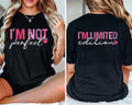 I'm Not Perfect I'm Limited Edition Sweatshirt You Matter Always Shirtretro Positive Quotes Boho Inspirational Sleeve...