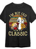 I'm Not an Old Man I'm a Classic T-Shirt Humor Men'S Short Sleeve Graphic T-Shirt Collection, 100% Cotton, Gift For Men...