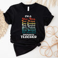 I'm Preschool Teacher Shirt, New Teacher Gift T-shirt, Matching Preschool Crew Tee, Back To School Shirt, Teacher...