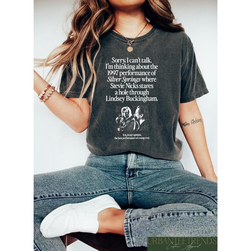 I'm Thinking About The 1997 Performance of Silver Springs Shirt Best Price Hoodie, Sweatshirt | RetroVerseTees.com