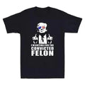 "I'm Voting For The Convicted Felon Funny Man Middle Finger Meme T-Shirt, Men's T-Shirt, Trending Shirt, Trumm Shirt,...