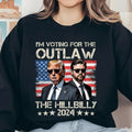 I'm Voting For The Outlaw And The Hillbilly 2024 Shirt, Truuump Shirt, Republican Shirt, Truump Shirt, Funny Political...
