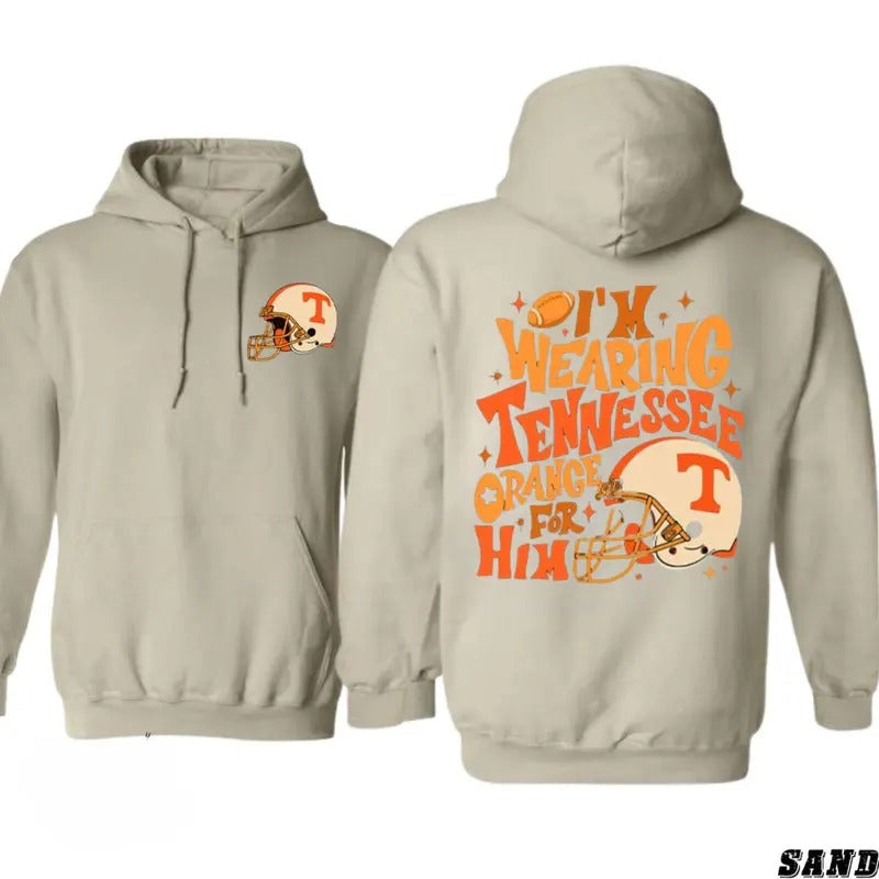 I'm Wearing Tennessee Orange For Him T-Shirt, Hoodie, Sweatshirt, Gift For Fan | RetroVerseTees.com