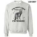 I'm Worse Racoon Sweatshirt 'NLB' T-Shirts, Hoodie | RetroVerseTees.com