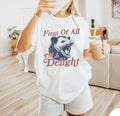 I'm a Delight T-Shirt, First of All, Vintage Possum Tshirtstyle{n002}2 Hoodie, Sweatshirt | RetroVerseTees.com