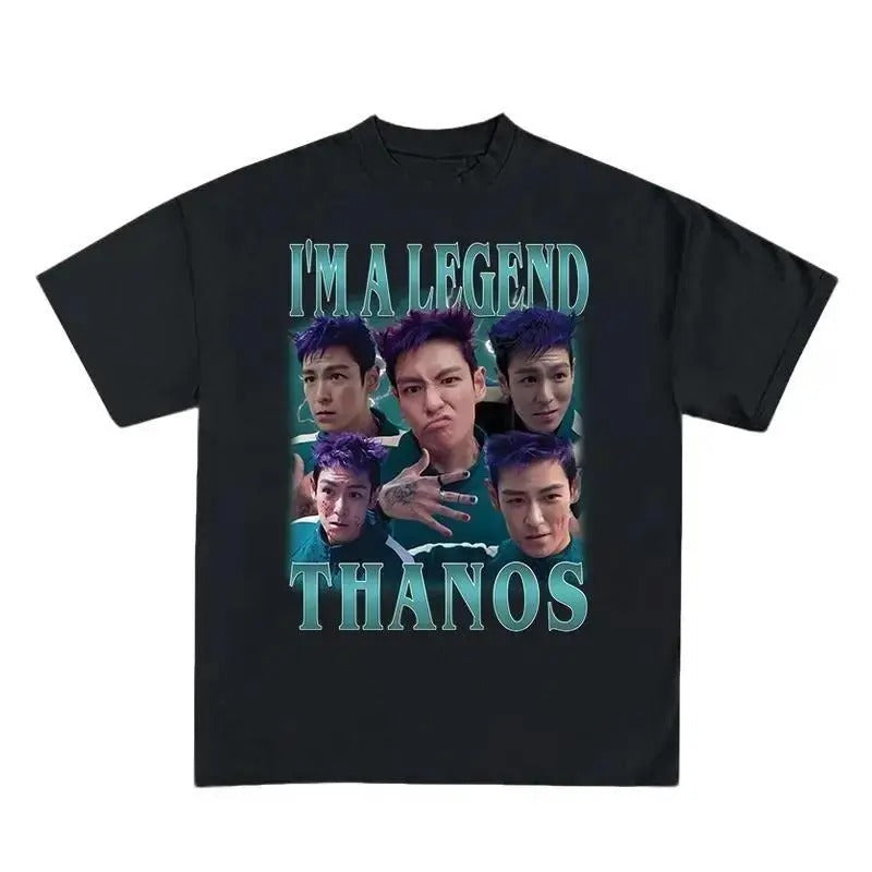 I'm a Legend Thhannos Squid Vintage Shirt, Trending Unisex Tee Shirt, Gift for Women for Men Top Basic Hoodie, Sweatshirt