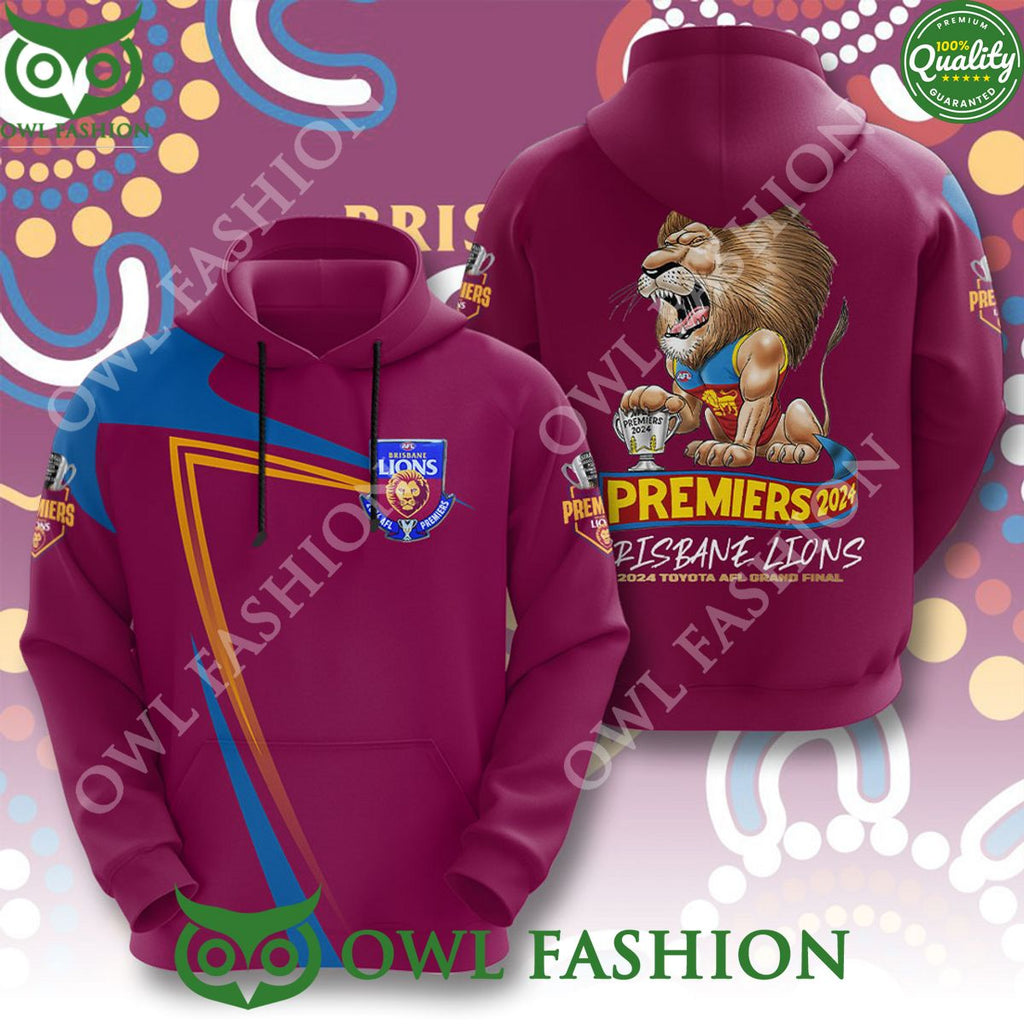 Brisbane Lions Toyota AFL Grand Finals 3D Tshirt