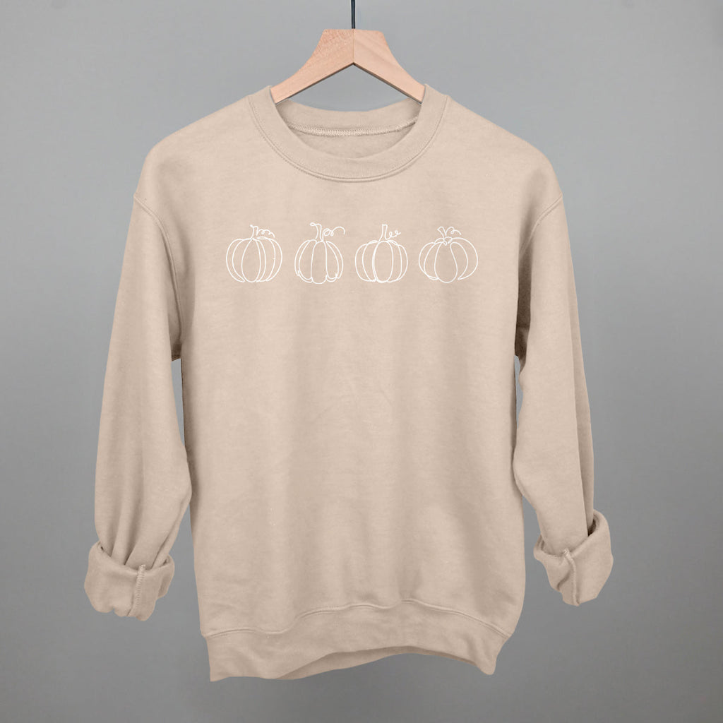 Pumpkin Line Art T-Shirts, Hoodie, Sweatshirt | RetroVerseTees.com (Image 5)