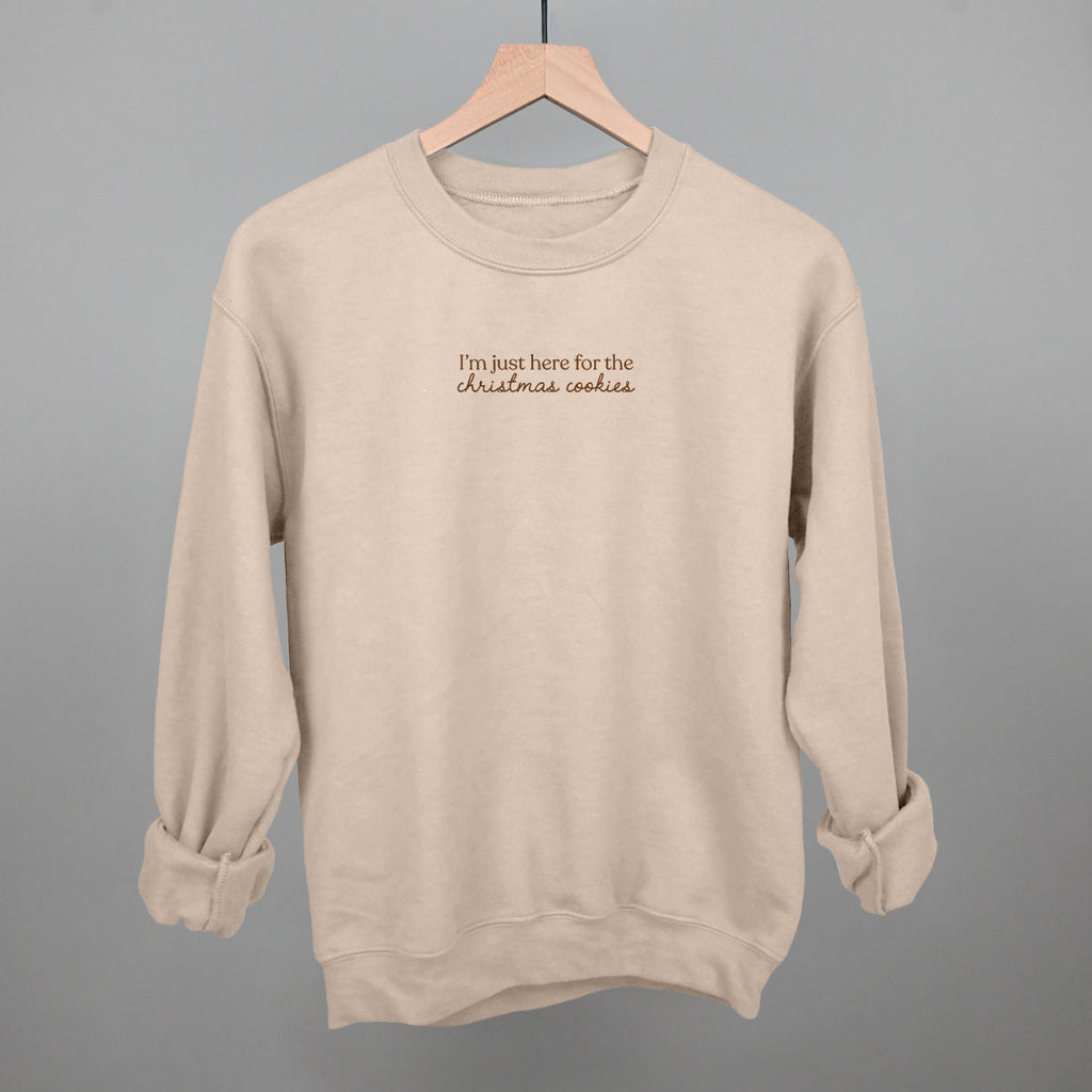 I'm Just Here For The Christmas Cookies T-Shirts, Hoodie, Sweatshirt | RetroVerseTees.com (Image 1)