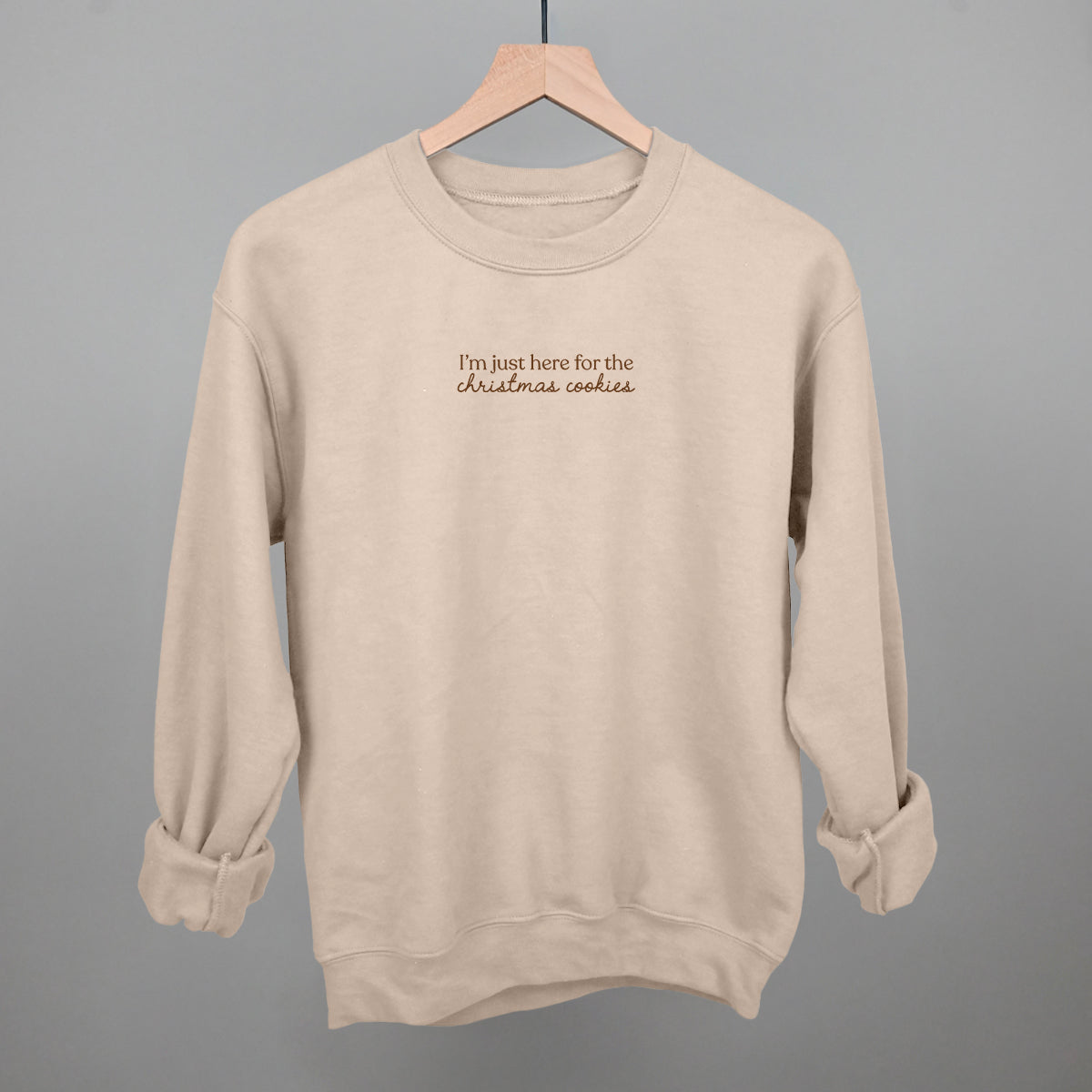 I'm Just Here For The Christmas Cookies T-Shirts, Hoodie, Sweatshirt | RetroVerseTees.com (Image 1)