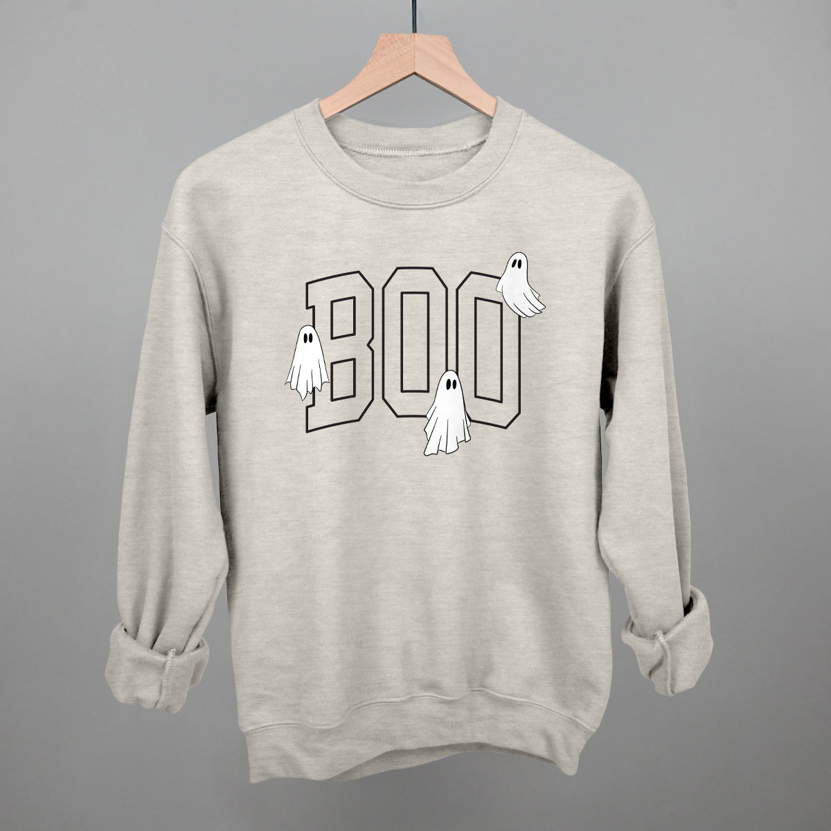 Boo Collegiate Ghosts T-Shirts, Hoodie, Sweatshirt | RetroVerseTees.com (Image 1)