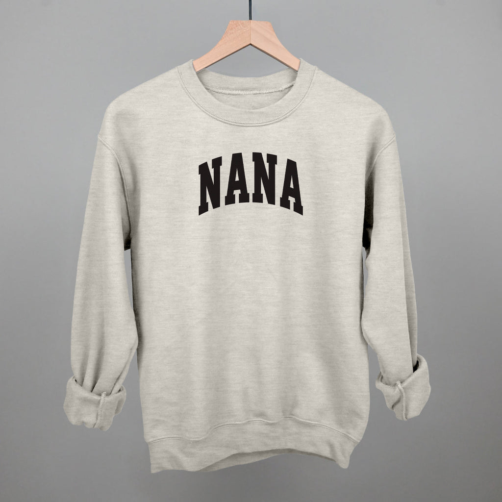 Nana Collegiate (Black) T-Shirts, Hoodie, Sweatshirt | RetroVerseTees.com (Image 1)