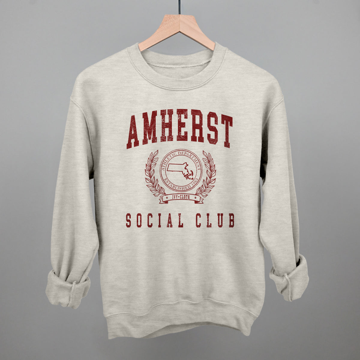 Amherst Social Club T-Shirts, Hoodie, Sweatshirt | RetroVerseTees.com (Image 1)