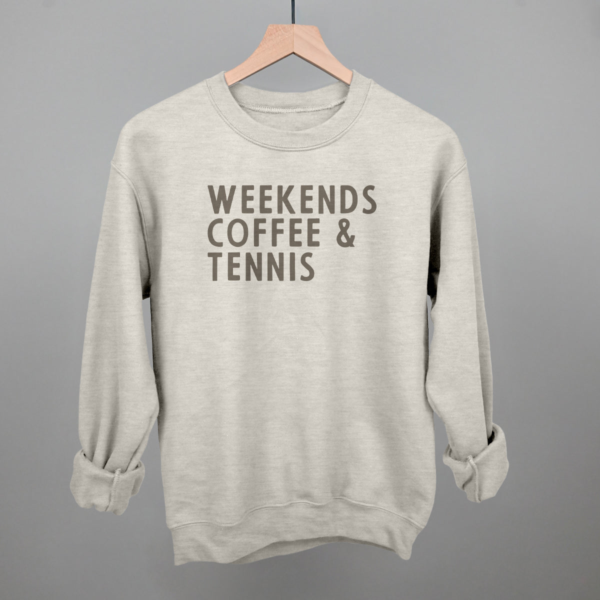 Weekends Coffee & Tennis T-Shirts, Hoodie, Sweatshirt | RetroVerseTees.com (Image 1)