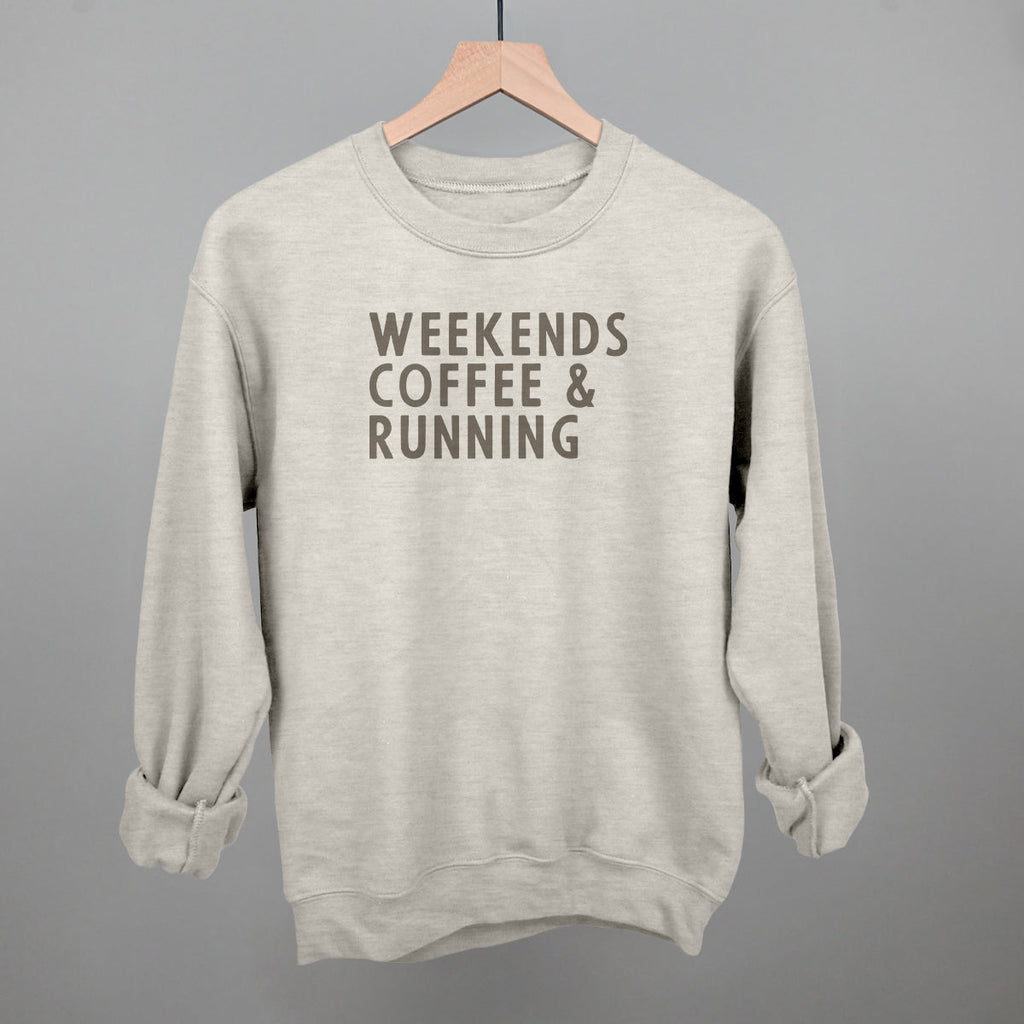 Weekends Coffee & Running T-Shirts, Hoodie, Sweatshirt | RetroVerseTees.com (Image 1)