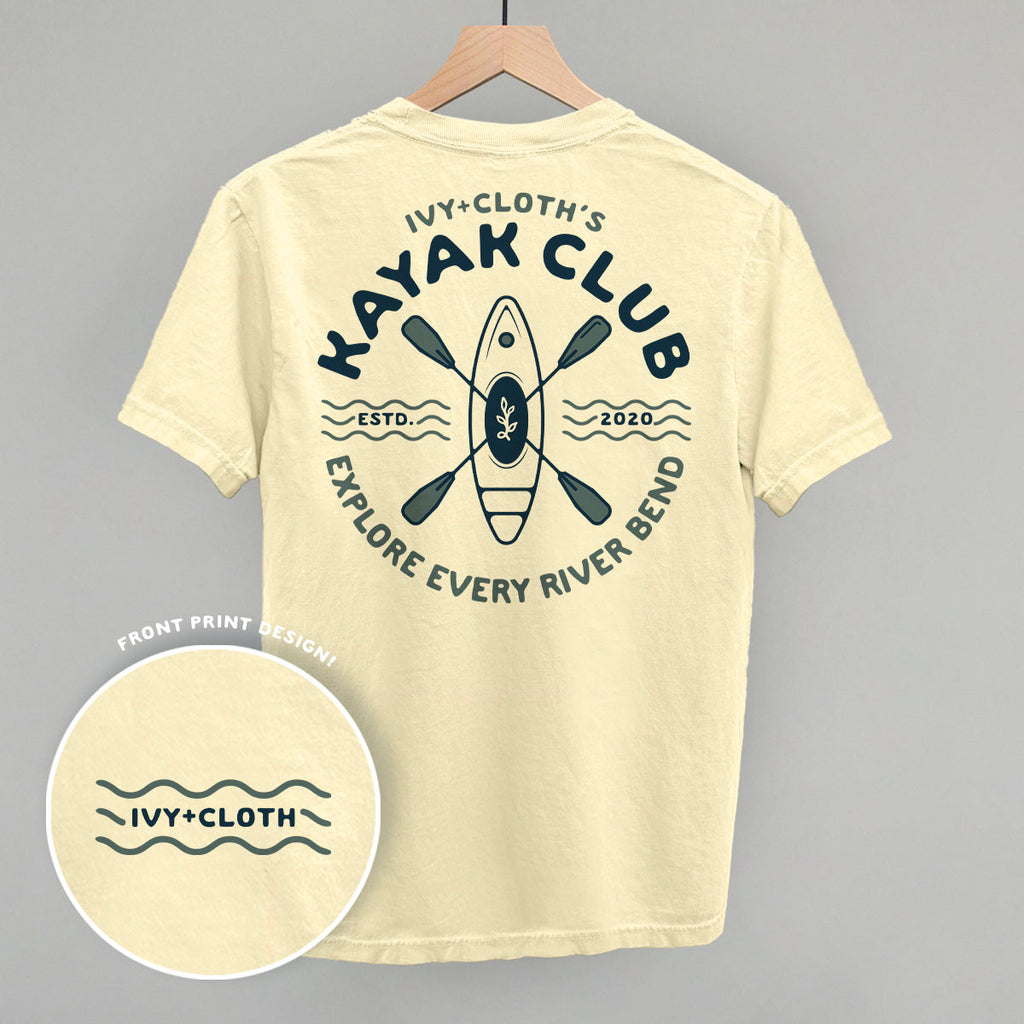 Ivy's Kayak Club (Blue) (Back Print) T-Shirts, Hoodie, Sweatshirt | RetroVerseTees.com (Image 2)