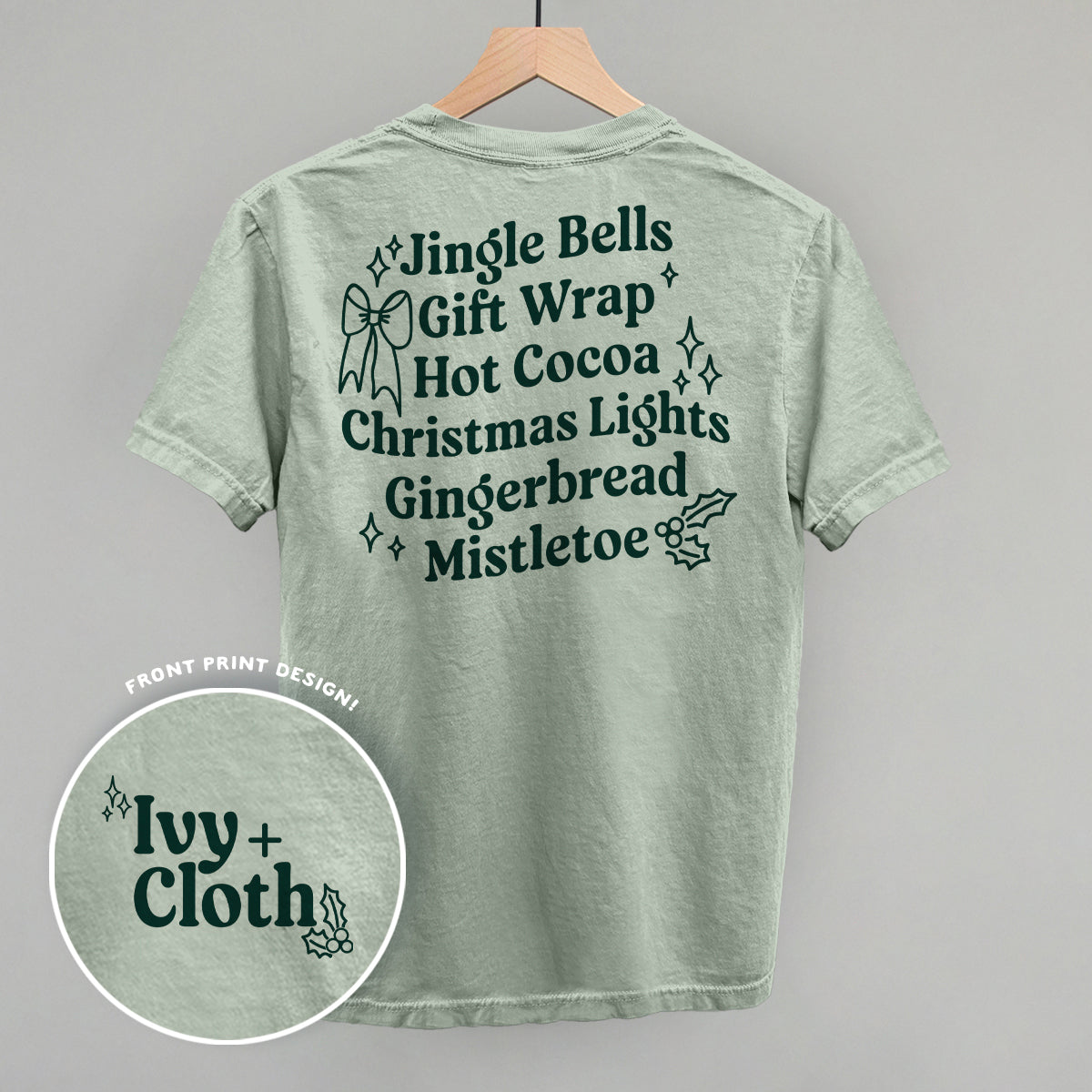 Holiday Favorites (Back Print) T-Shirts, Hoodie, Sweatshirt | RetroVerseTees.com (Image 1)