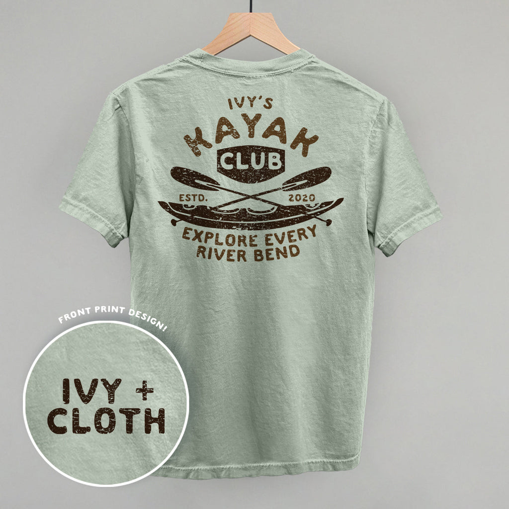 Ivy's Kayak Club (Brown) (Back Print) T-Shirts, Hoodie, Sweatshirt | RetroVerseTees.com (Image 2)