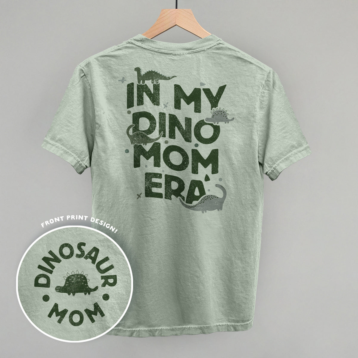 In My Dino Mom Era (Back Print) T-Shirts, Hoodie, Sweatshirt | RetroVerseTees.com (Image 2)