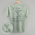Health & Social Club (Back Print) T-Shirts, Hoodie, Sweatshirt | RetroVerseTees.com (Image 1)