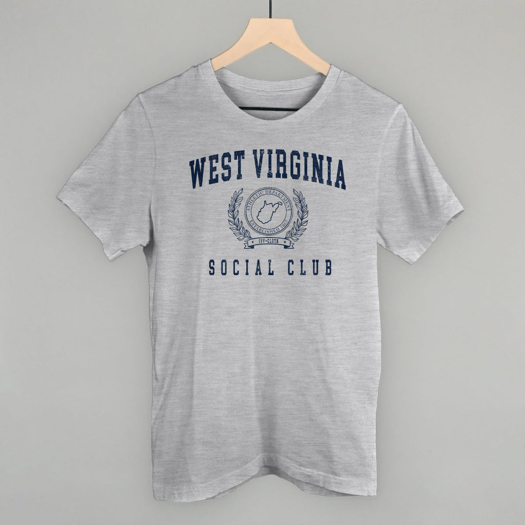 West Virginia Social Club T-Shirts, Hoodie, Sweatshirt | RetroVerseTees.com (Image 1)