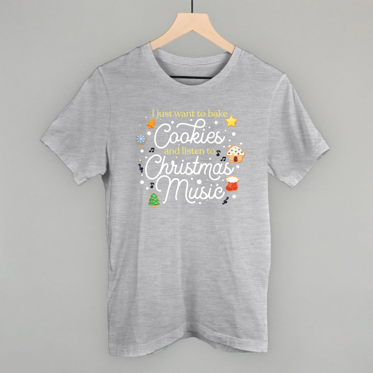Bake Cookies & Listen To Christmas Music T-Shirts, Hoodie, Sweatshirt | RetroVerseTees.com (Image 2)