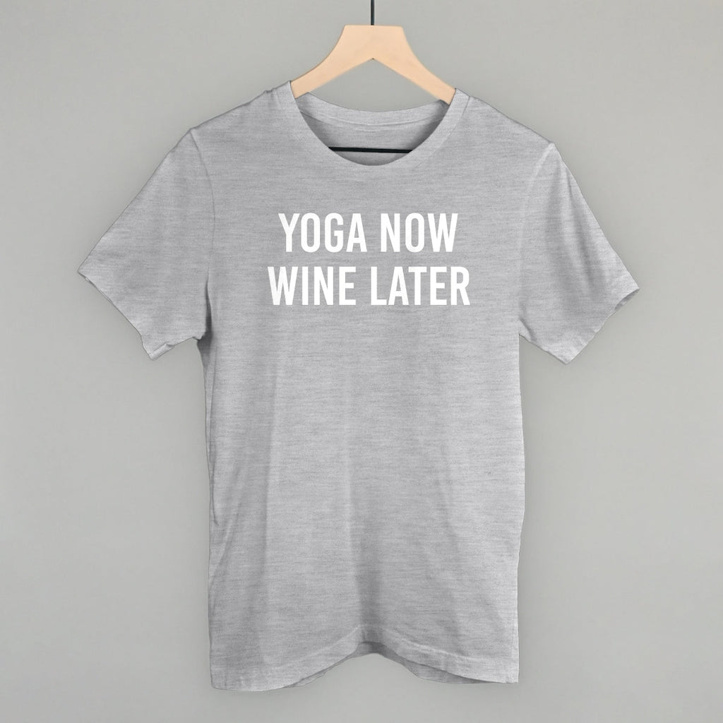 Yoga Now Wine Later T-Shirts, Hoodie, Sweatshirt | RetroVerseTees.com (Image 2)