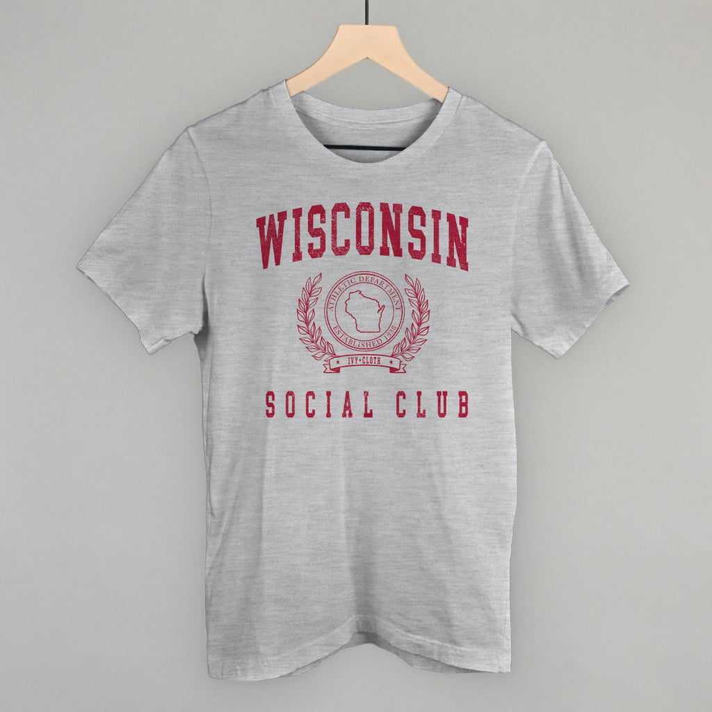 Wisconsin Social Club T-Shirts, Hoodie, Sweatshirt | RetroVerseTees.com (Image 1)
