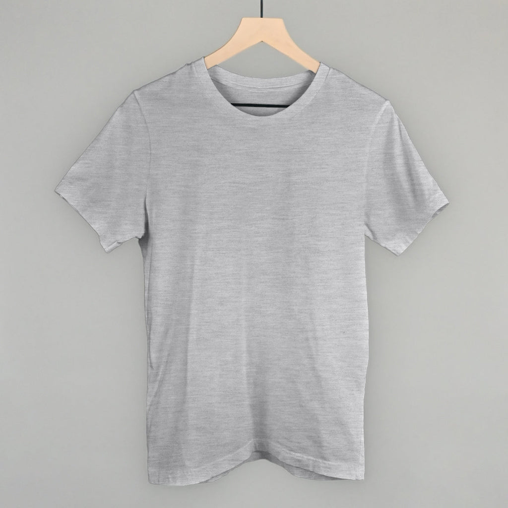 Blank Heather Tee Shirt Hoodie, Sweatshirt | RetroVerseTees.com (Image 1)