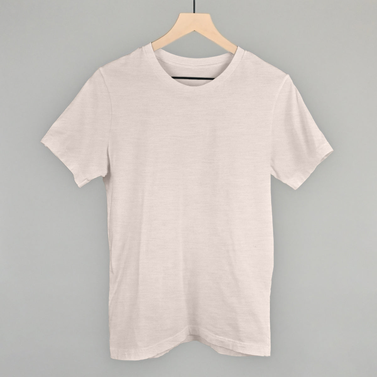 Blank Heather Tee Shirt Hoodie, Sweatshirt | RetroVerseTees.com (Image 2)