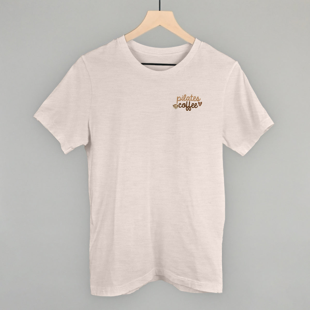 Pilates and Coffee (Left Chest) T-Shirts, Hoodie, Sweatshirt | RetroVerseTees.com (Image 2)