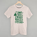 Campfires, S'mores, Bugs, Explore T-Shirts, Hoodie, Sweatshirt | RetroVerseTees.com (Image 1)
