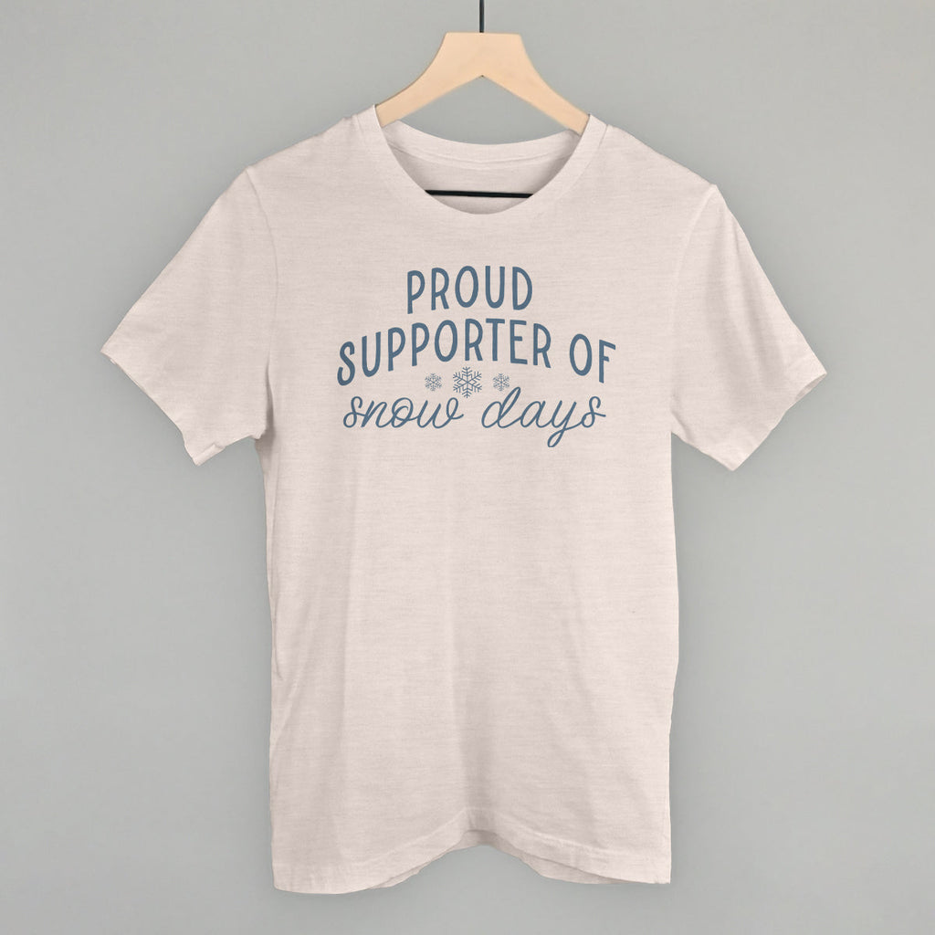 Proud Supporter Of Snow Days T-Shirts, Hoodie, Sweatshirt | RetroVerseTees.com (Image 2)