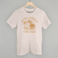 Here Comes The Sun Distressed T-Shirts, Hoodie, Sweatshirt | RetroVerseTees.com (Image 1)