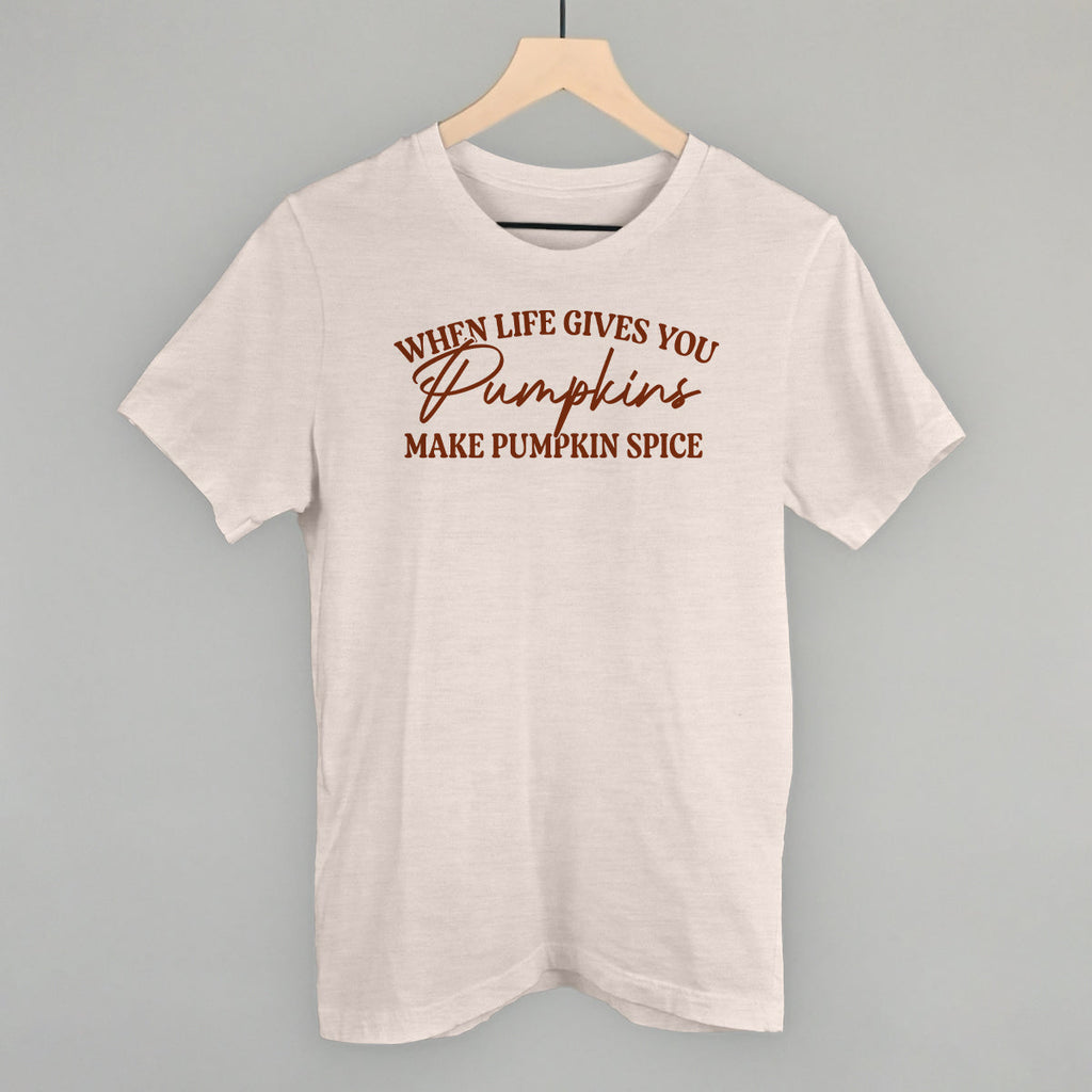 When Life Gives You Pumpkins T-Shirts, Hoodie, Sweatshirt | RetroVerseTees.com (Image 1)