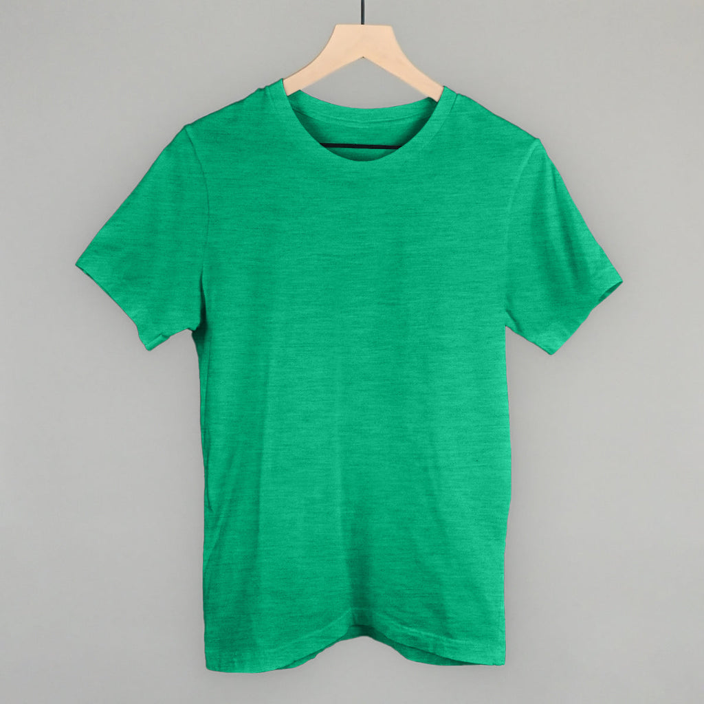 Blank Heather Tee Shirt Hoodie, Sweatshirt | RetroVerseTees.com (Image 3)