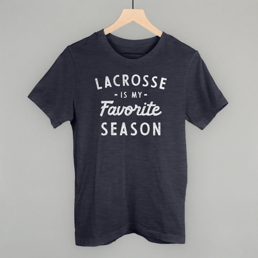 Lacrosse Is My Favorite Season T-Shirts, Hoodie, Sweatshirt | RetroVerseTees.com (Image 1)