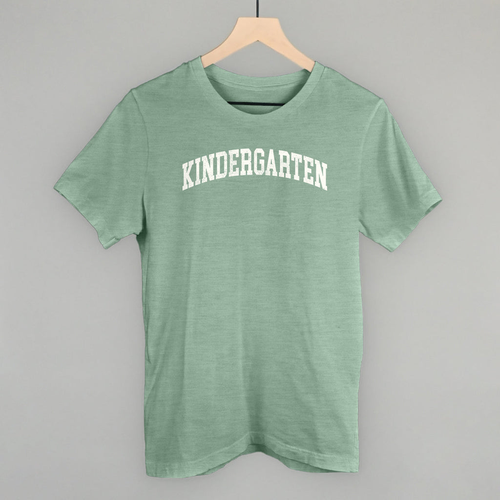 Kindergarten Collegiate T-Shirts, Hoodie, Sweatshirt | RetroVerseTees.com (Image 1)