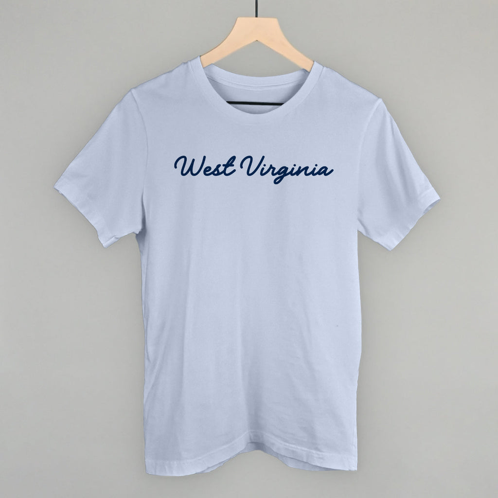 West Virginia Script T-Shirts, Hoodie, Sweatshirt | RetroVerseTees.com (Image 1)