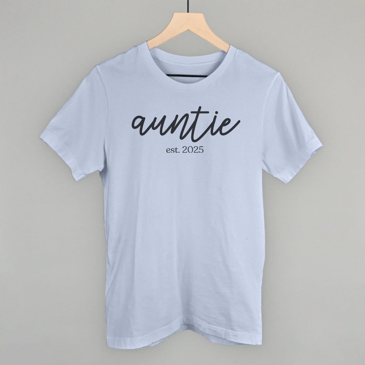 Auntie Est. 2025 Script T-Shirts, Hoodie, Sweatshirt | RetroVerseTees.com (Image 2)
